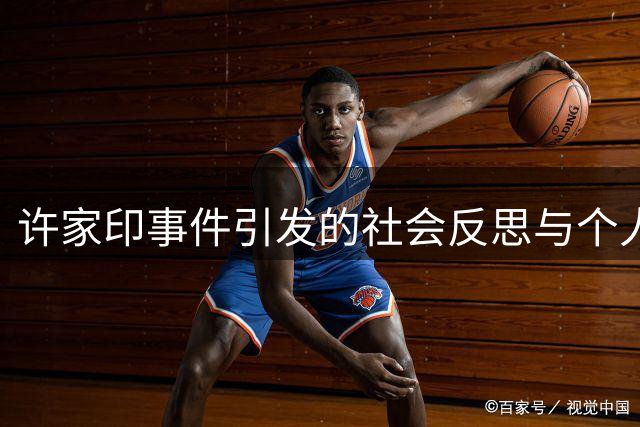 许家印事件引发的社会反思与个人感受